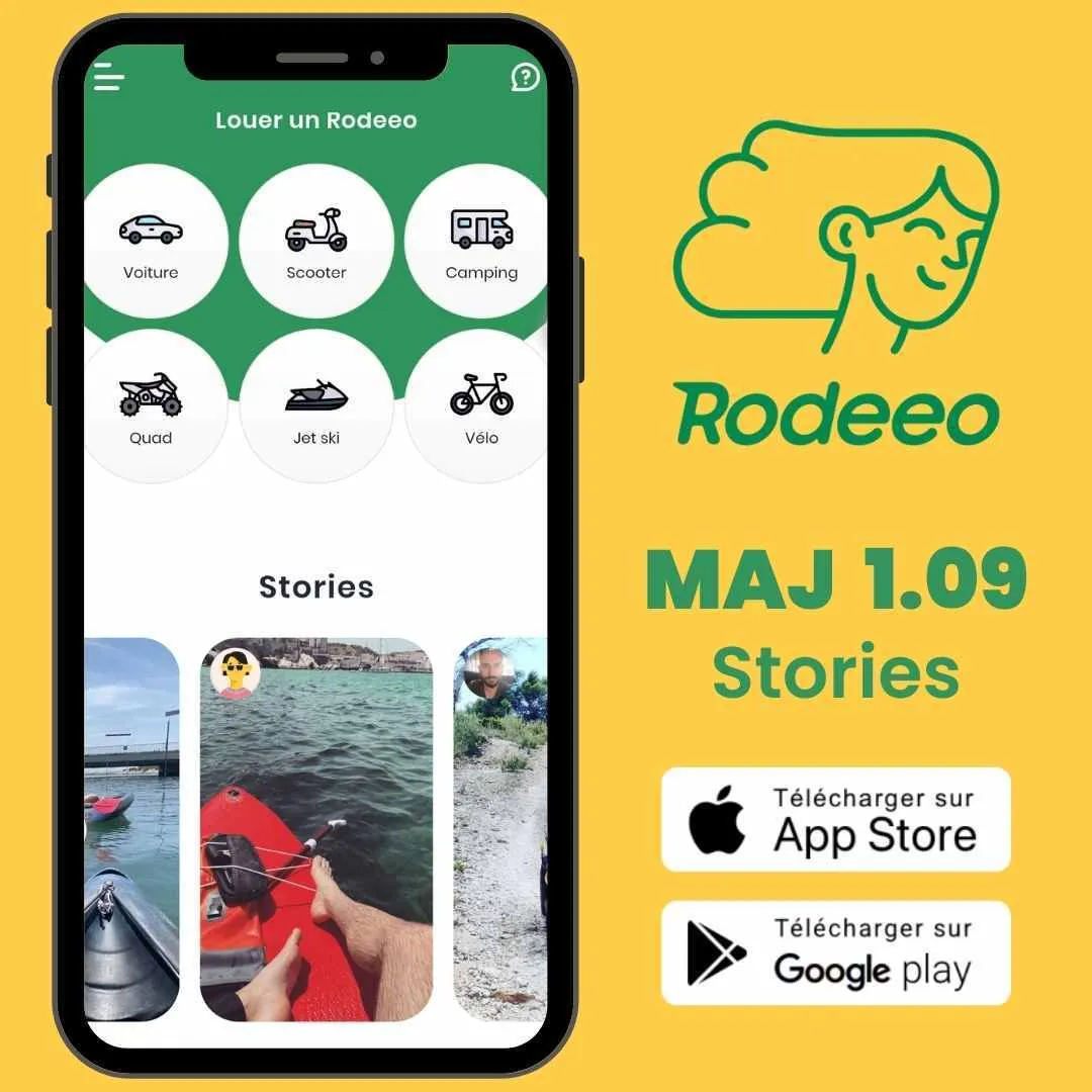 annonce stories rodeeo mise à jour